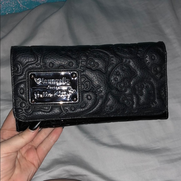 Hello Kitty Handbags - Loungefly x Hello Kitty Black Wallet